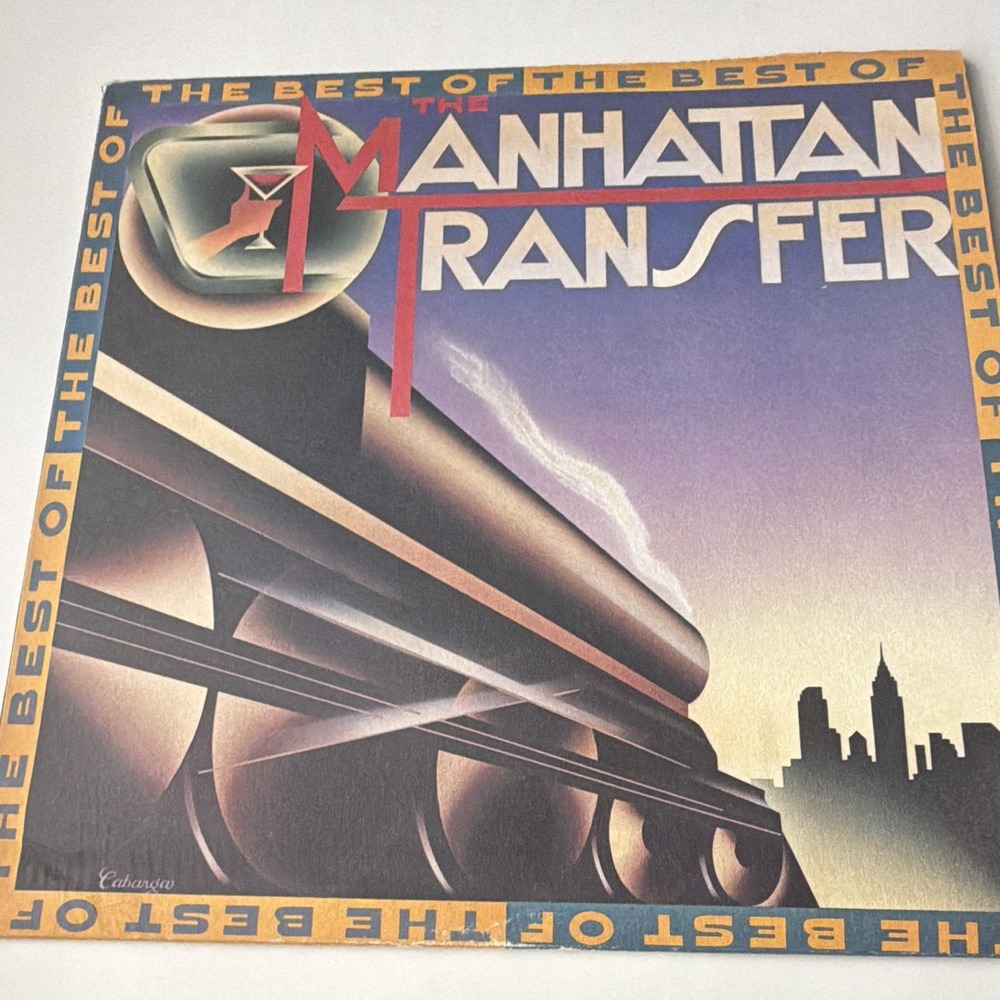 The Manhattan Transfer The Best Of Vinyl LP 1981 Atlantic SD 19319 SP Pressing